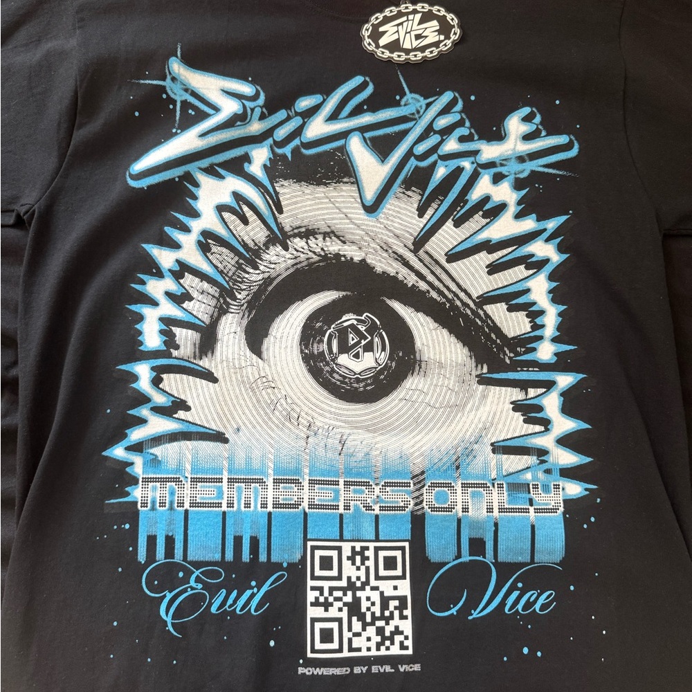 Black Graphic Tee